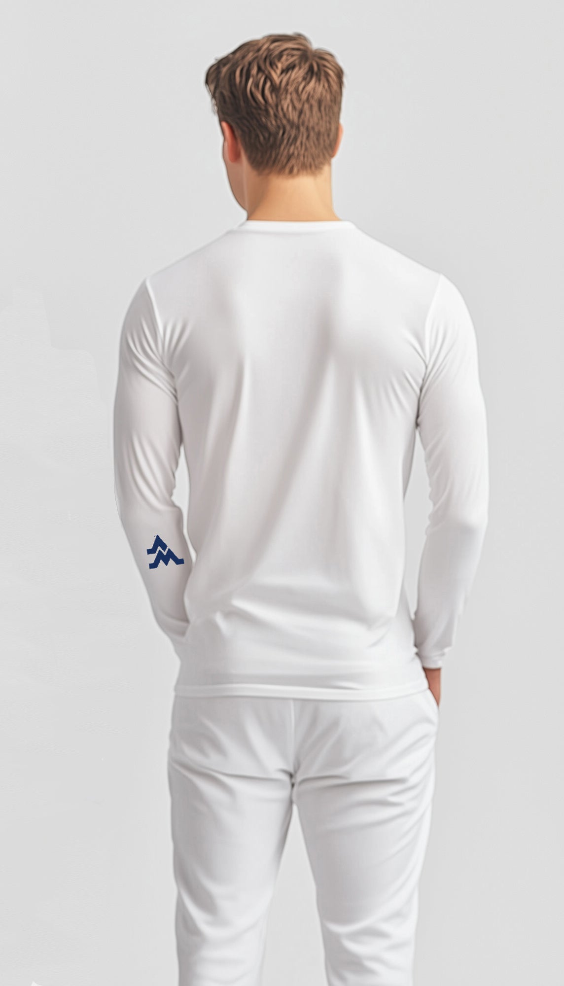 Licensed Unisex WVU White | Cooling Performance Long Sleeve Tee | “Let's Go Mountaineers!” by Sassy Foot Fashion